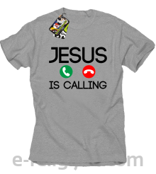 Jesus is Calling słuchawki - koszulka męska
