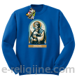 Święty Józef - bluza męska standard niebieski