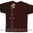JESUS CHRIST Cross pionowy napis - koszulka dziecięca 10
