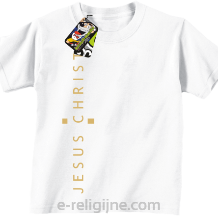 JESUS CHRIST Cross pionowy napis - koszulka dziecięca 6