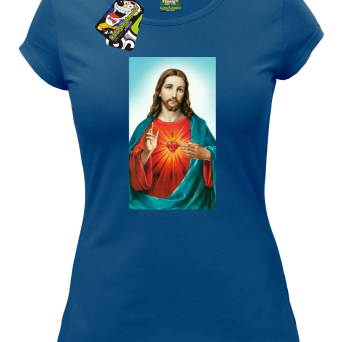 Serce Jezusa - koszulka damska