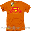 Jesus Christ SuperJesus - koszulka męska pomarańczowa