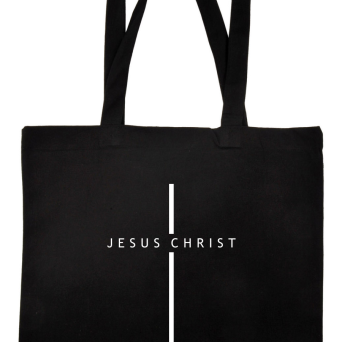 Jesus Christ Simpe Cross - torba na zakupy