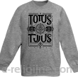 Totus Tuus - Bluza dziecięca bez kaptura melanż