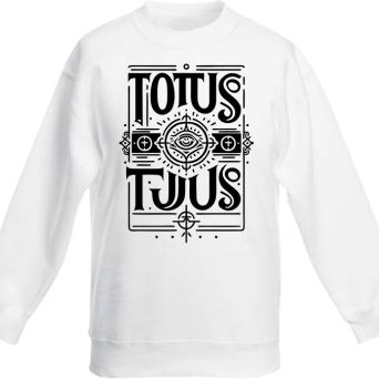 Totus Tuus - Bluza dziecięca bez kaptura