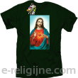 Serce Jezusa - koszulka męska 15