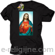 Serce Jezusa - koszulka męska 16