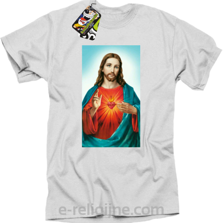 Serce Jezusa - koszulka męska 5