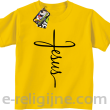 Jesus pisany krzyżem - koszulka Dziecięca -12