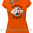 Mama i Syn najlepsi przyjaciele na całe życie - Koszulka damska pomarańcz 