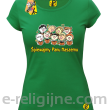 Śpiewajmy Panu naszemu - koszulka damska zielona