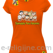 Śpiewajmy Panu naszemu - koszulka damska pomarańczowa
