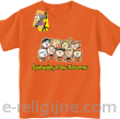 Śpiewajmy Panu naszemu - koszulka dziecięca pomarańczowa