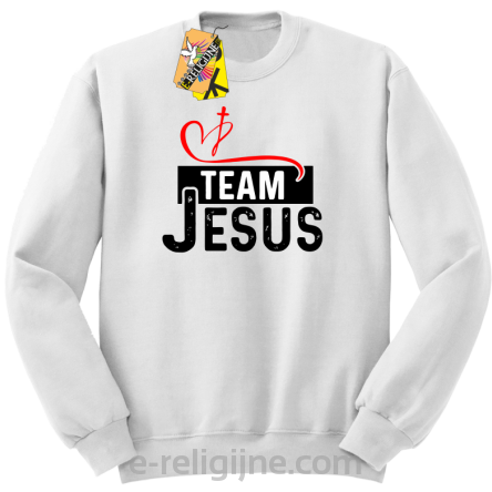 Team Jesus - bluza męska STANDARD bez kaptura
