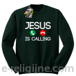 Jesus is Calling słuchawki - bluza męska STANDARD bez kaptura 15
