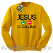 Jesus is Calling słuchawki - bluza męska STANDARD bez kaptura 2