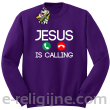 Jesus is Calling słuchawki - bluza męska STANDARD bez kaptura 4
