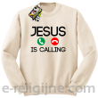 Jesus is Calling słuchawki - bluza męska STANDARD bez kaptura 8