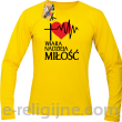 Longsleeve męski - żółta