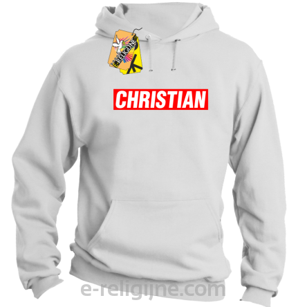 Christian - bluza męska z kapturem