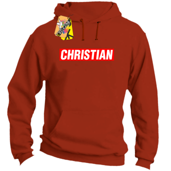 Christian - bluza męska z kapturem