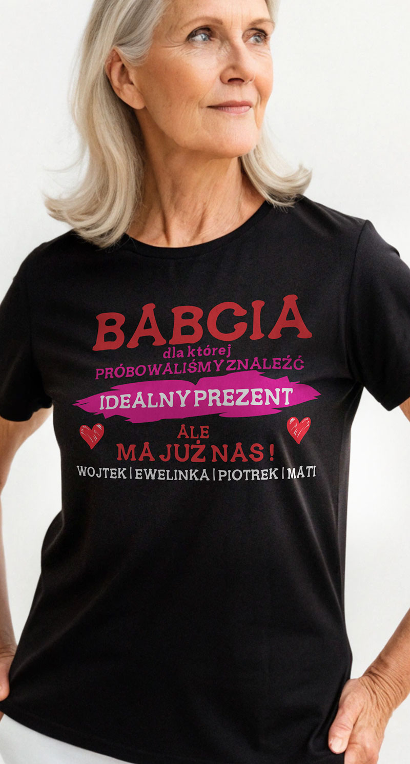 koszulka dla babci