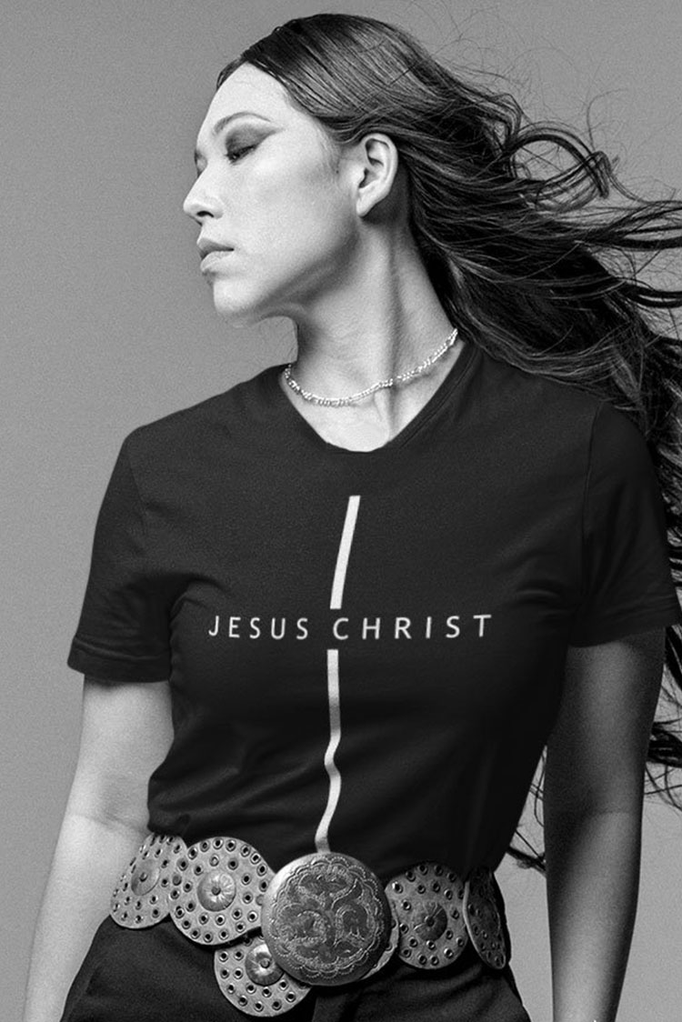 Jesus Christ Cross tshirts women